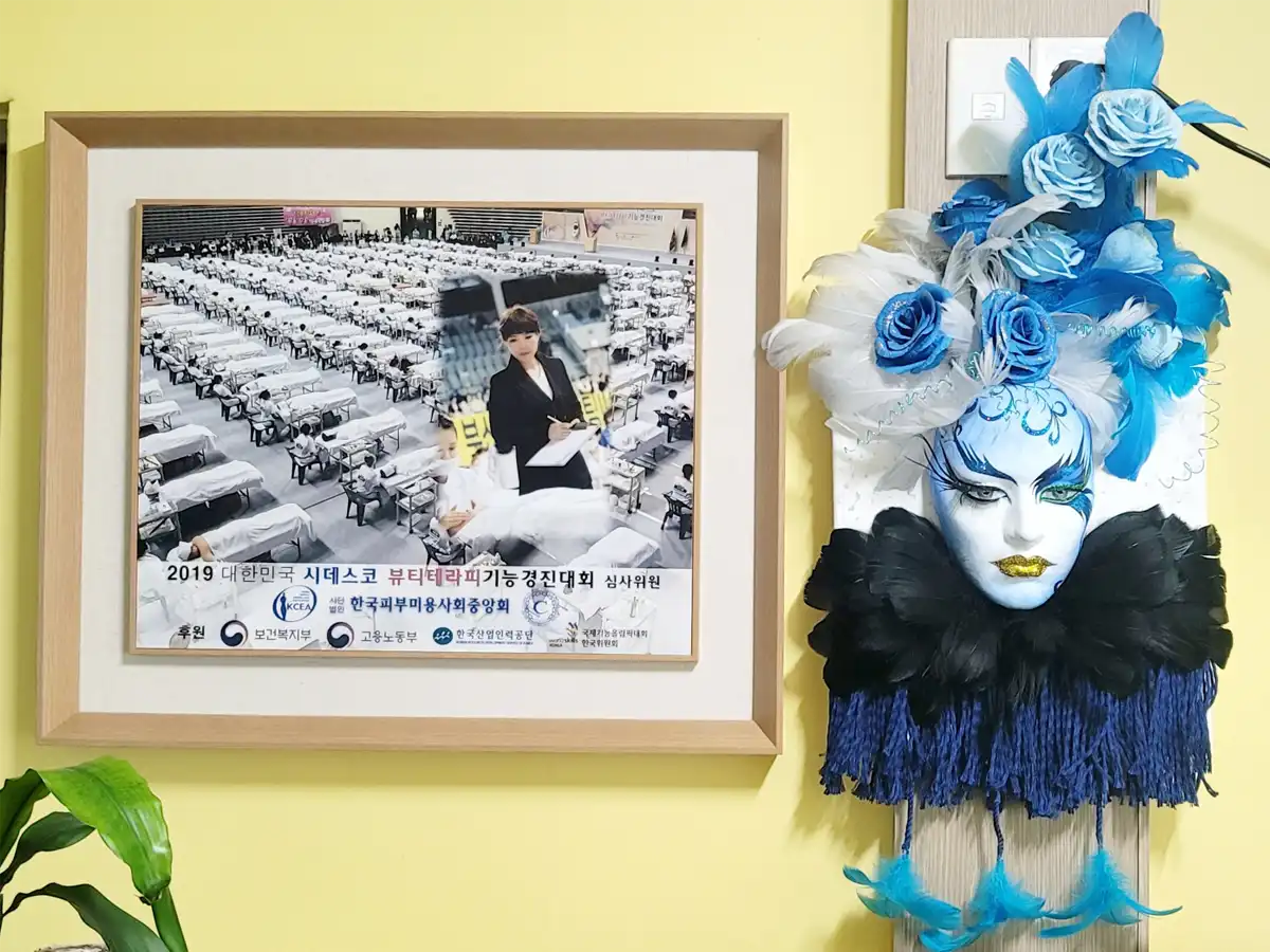 오스테오 전문 제품 디스플레이